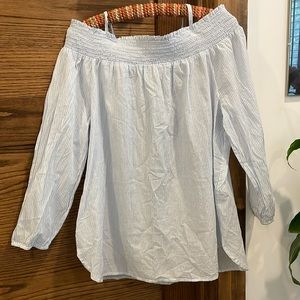 Calvin Klein off the shoulder top